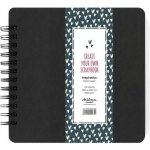 Drasca Album kroužkové Scrapbook Inspiration 20 × 20 cm (250 g/m2, 24 listů) - černé – Zboží Živě