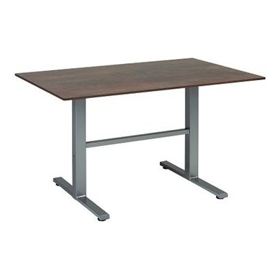 Karasek Kovový sklopný jídelní stolek Manhattan, obdélníkový 120x80x71 cm, rám ocel, deska Topalit/Werzalit