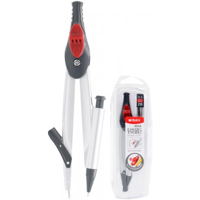 M&G Kružítko + tuhy 0,5mm/2B – Sleviste.cz