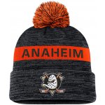 Fanatics pánská Zimní čepice Anaheim Ducks Authentic Pro Rink beanie Cuff With POM – Hledejceny.cz