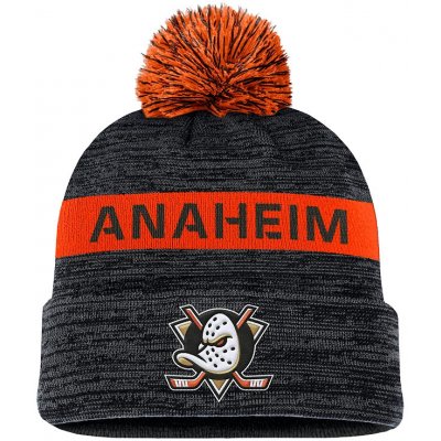 Fanatics pánská Zimní čepice Anaheim Ducks Authentic Pro Rink beanie Cuff With POM – Hledejceny.cz