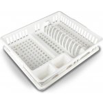 Plastový odkapávač s podnosem HEIDRUN 47x39cm Varianta: ZELENÁ – Zboží Dáma