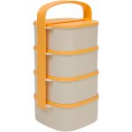 Jídlonosič plastový 4 patra, 1,2l, český výrobek – Hledejceny.cz