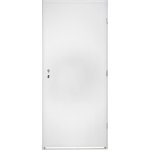 Hörmann ZK Plechové dveře 90 P, 900 × 1970 mm, pozinkované lakované, pravé, bílé, plné 692875 – Zboží Mobilmania