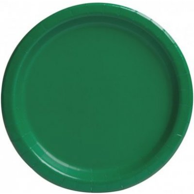 Unique Talířky papírové EKO Smaragdově zelená 23cm – Zboží Mobilmania