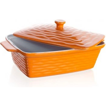 Banquet Zapékací forma obdélníková s víkem 33x21cm Culinaria Orange