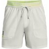 Pánské kraťasy a šortky Under Armour Men's UA Run Anywhere short Gray Mist/Lime Surge/Reflective