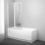 Ravak CVS2-100 L transparent Chrome levá, bílá / 7QLA0100Z1 – Hledejceny.cz