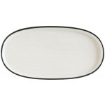 BONNA Oválný talíř 210 mm Linea Black – Sleviste.cz