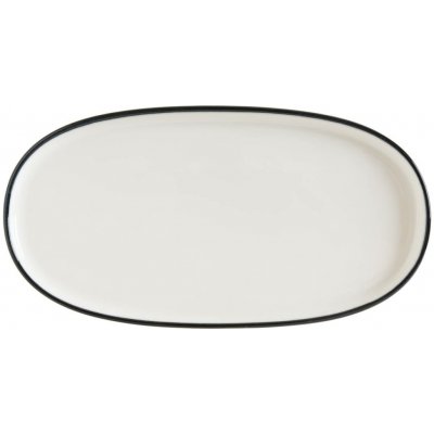 BONNA Oválný talíř 210 mm Linea Black – Sleviste.cz