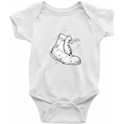 Boty do nepohody Body kojenecké krátký rukáv bílé – Zboží Mobilmania