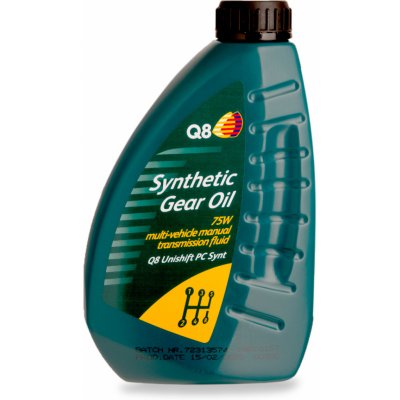 Q8 Oils Unishift PC Synt 75W 1 l – Zboží Mobilmania
