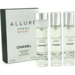 Chanel Chanel Allure Homme Sport toaletní voda pánská 3 x 20 ml náplň – Hledejceny.cz