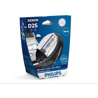 Žárovka dálkového světla PHILIPS Xenon WhiteVision gen2 85122WHV2S1 – Zboží Mobilmania