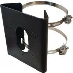 Hikvision DS-1275ZJ-S-SUS(Black) - Kompaktní adaptér na sloup, černý – Hledejceny.cz