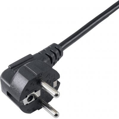 Akyga napájecí 230V tří pólový 5m černý AK-PC-05A – Zboží Živě