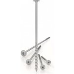 Vrut pro dřevostavby TBS 6x300 s talířovou hlavou, zinek bílý – Zboží Mobilmania