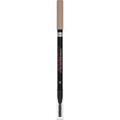 Tužka na obočí L'Oréal Paris Infaillible Brows 12H Definer Pencil 7.0 Blonde 1 ml – Hledejceny.cz