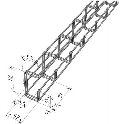 Kabelový žlab Arkys Merkur 2 50x100mm G GZ 2m ARK-211310 – Zboží Mobilmania