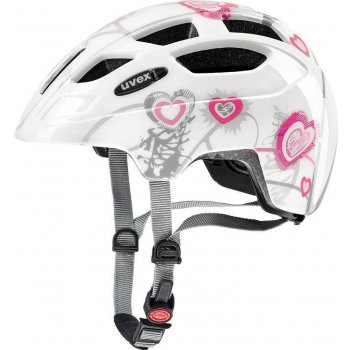 Uvex Finale Junior HEART white pink 2020