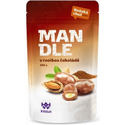 Kyosun Kyosun Mandle v rooibos čokoládě 100 g – Zboží Mobilmania