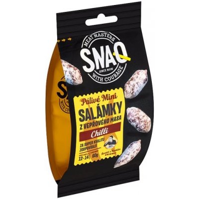 Snaq Mini salámky s chilli 60 g