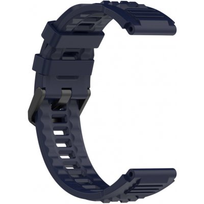 ESES Silikonový řemínek pro Xiaomi Amazfit T-Rex Ultra - Tmavě modrý 1530004270 – Hledejceny.cz