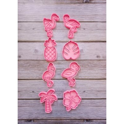 Sada vykrajovátek - Flamingo Velikost: 8-10 cm – Hledejceny.cz