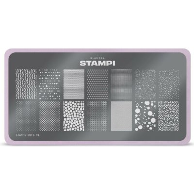 Glamora Stampi kovová destička DOTS 1 – Hledejceny.cz