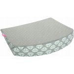 Motherhood Polštář klín Mint Boats 30x30 – Zboží Mobilmania