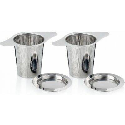 KELA Sítko na čaj Nio nerez 18/10 sada 2 ks 12,5 x 8 x 7,5 cm KL-19060 – Sleviste.cz