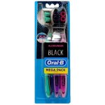 Oral B All rounder Medium Black 3 ks – Zboží Dáma