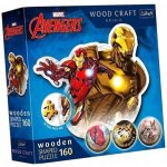 TREFL Wood Craft Origin Odvážný Iron Man 160 dílků – Hledejceny.cz
