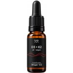 Flow D3 + K2 Vegan Oil kapky pro podporu imunity, kostí a činnosti svalů 10 ml – Hledejceny.cz