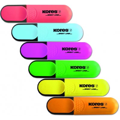Kores Bright liner 2223 žlutý – Zboží Mobilmania