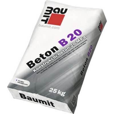 Baumit Suchá betonová směs Baumit Beton B 20 25 kg – HobbyKompas.cz