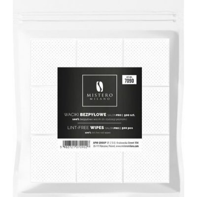 Mistero Milano Lint free wipes salonpro 500 ks – Sleviste.cz