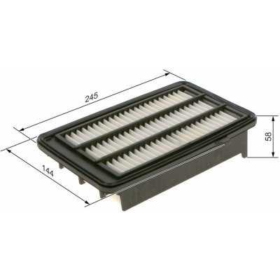 Vzduchový filtr BOSCH F 026 400 579 – Hledejceny.cz
