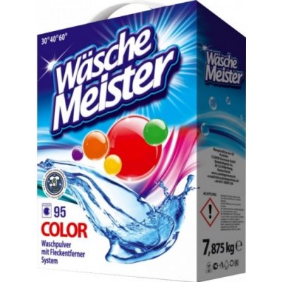 Wäsche Meister Color prací prášek na barevné prádlo 95 PD 7,875 kg – Zbozi.Blesk.cz