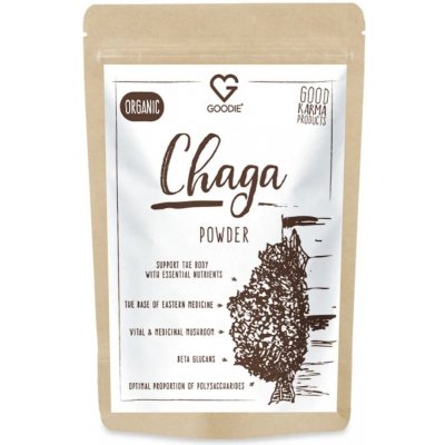 Goodie Chaga BIO prášek z houby Čaga sibiřská 100 g – Hledejceny.cz