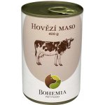 Bohemia Pet Food Hovězí maso ve vlastní šťávě 400 g – Sleviste.cz