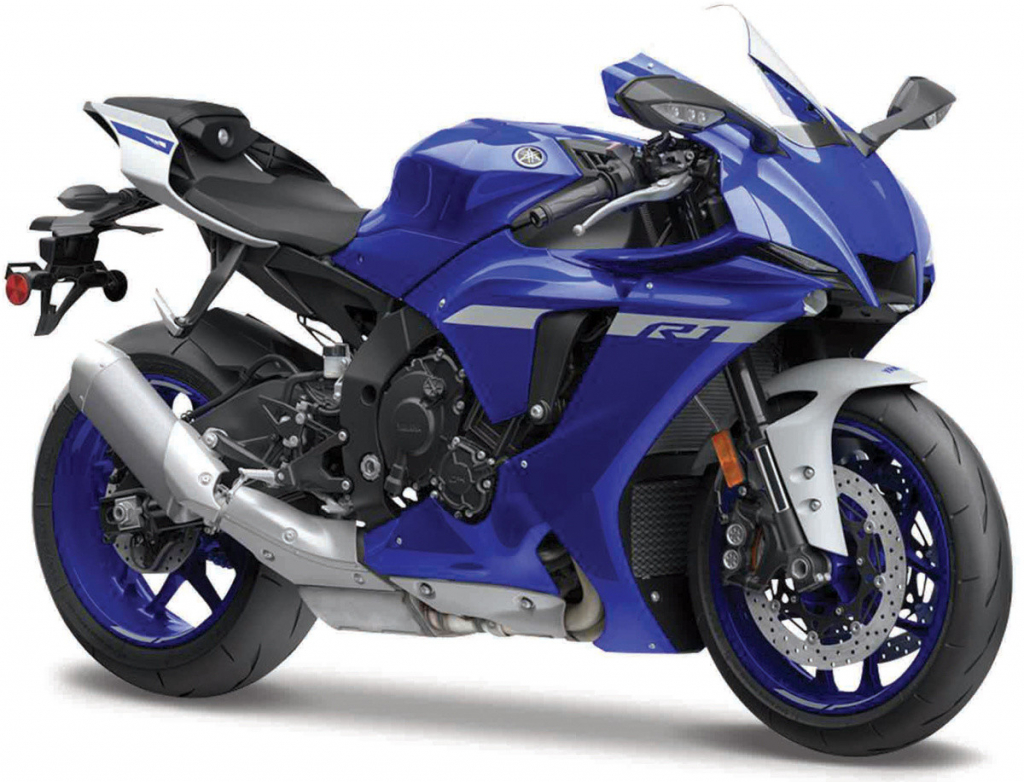 Maisto Motocykl Yamaha YZFR1 2021 1:18