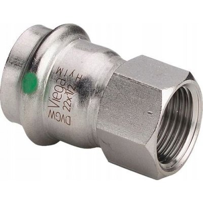 Přechodová spojka z nerezové oceli 18 mm x 1/2" VNITŘNÍ ZÁVIT Sanpress Inox 2312 – Hledejceny.cz