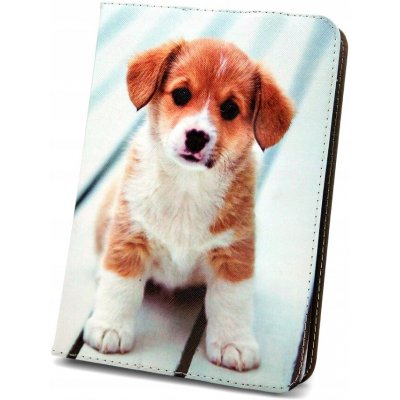 GreenGo Cute Puppy Univerzální pouzdro tablety 9-10 5900495788085 – Zboží Mobilmania
