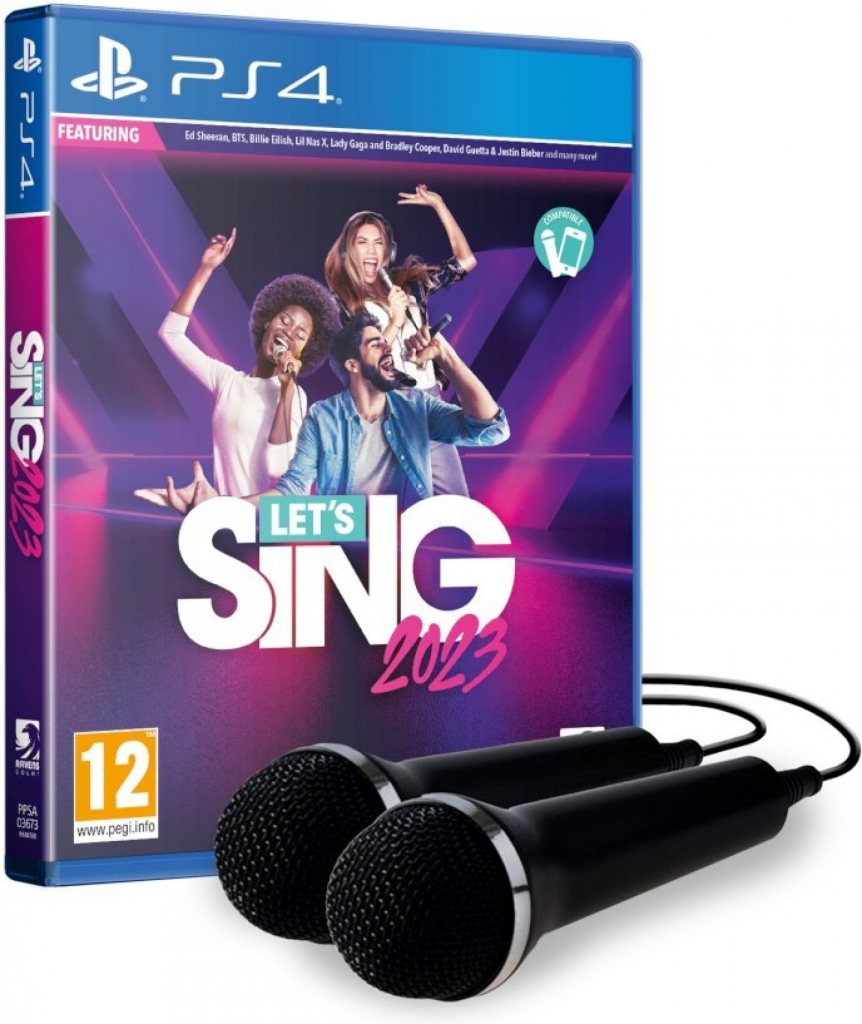 Let\'s Sing 2023 + 2 mikrofony