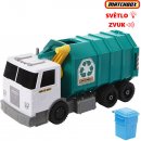 Autíčka Matchbox Recyklační popelářský vůz se světly a zvuky HHR64