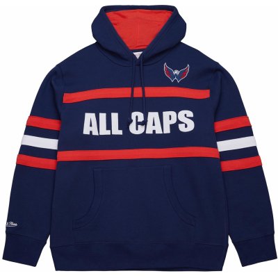 Mitchell & Ness mikina Washington Capitals Head Coach Hoodie Current Logo – Hledejceny.cz
