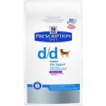 Hill’s Prescription Diet D/D Food Sensitivities Duck & Rice 12 kg – Hledejceny.cz