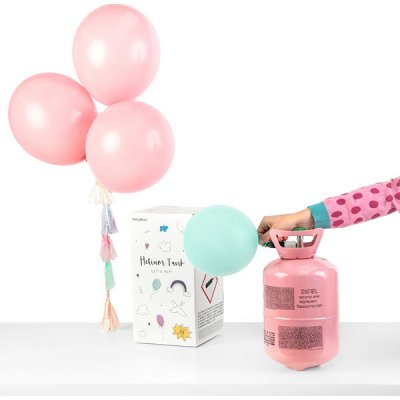 PartyDeco HELIUM na 30 balónků růžové – Sleviste.cz