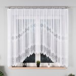 Oblouková záclona Julie 120x250 Bez řasící pásky – Hledejceny.cz